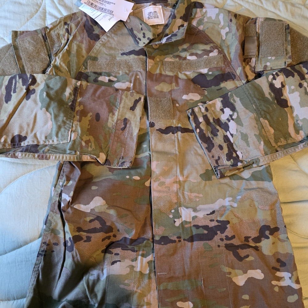 U.S. Army Hot Wearher OCP TOP Mens XS- S